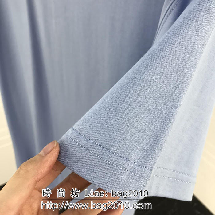 LV路易威登 19ss早春新款短袖 銀河系列 後背燙銀亮粉logo 採用純棉面料 高版本男女同款 ydi1987
